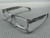 VERSACE VE3391U 593 Grey Transparent Ruthenium Men's 56 mm Eyeglasses