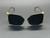 VERSACE VE2288 100287 Gold Dark Grey Women's 62 mm Sunglasses