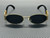 VERSACE VE2299 100287 Gold Dark Grey Men's 56 mm Sunglasses