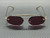 VERSACE VE2295 12521A Pale Gold Violet Women's 56 mm Sunglasses
