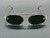 VERSACE VE2295 100271 Gold Dark Green Women's 56 mm Sunglasses