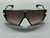 VERSACE VE4461 533213 Transparent Brown Gradient 70 mm Unisex Sunglasses