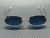 RAY BAN RB3767 001 4C Arista Gold Blue Gradient Unisex 54 mm Sunglasses