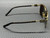 DOLCE & GABBANA DG2336 02 73 Gold Dark Brown Men's 59 mm Sunglasses