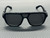 BURBERRY BE4474U 300187 Black Dark Grey 62 mm Men's Sunglasses