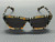 BURBERRY BE4468 416373 Check Sand Dark Brown Women's 54 mm Sunglasses