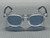 BURBERRY BE4477 421072 Grey Transparent Azure Blue Men's 48 mm Sunglasses