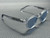 BURBERRY BE4477 421072 Grey Transparent Azure Blue Men's 48 mm Sunglasses