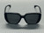 BURBERRY BE4471 300187 Black Dark Grey Women's 54 mm Sunglasses