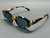 TORY BURCH TY7234U 207282 Dark Wavy Tortoise Green Women's 51 mm Sunglasses