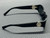 TORY BURCH TY7229U 170987 Black Dark Grey Women's 55 mm Sunglasses