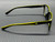 FERRARI FZ8029D 762 Black Shiny Yellow Men's 54 mm Eyeglasses