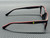 FERRARI FZ8029D 757 Black Matte Red Men's 54 mm Eyeglasses