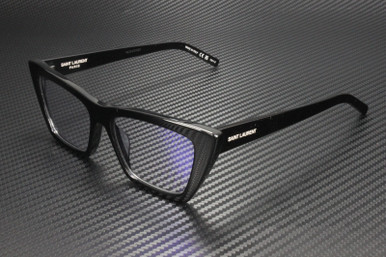 SL 386 Cat Eye Glasses in Black - Saint Laurent