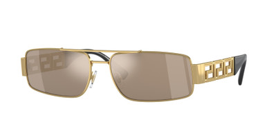 NEW VE2257 10025A UNISEX SUNGLASSES VERSACE VE2257 1002/5A EYEWEAR MOD 2257 GOLD Versace | Accessories | New Ve2257 025a Unisex Sunglasses  main image 2