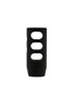 Black Nitride .308 Compensator vertical profile