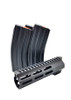 3pk 30rd Aluminum 223 magazines and a MLOK 7" handguard bundle
