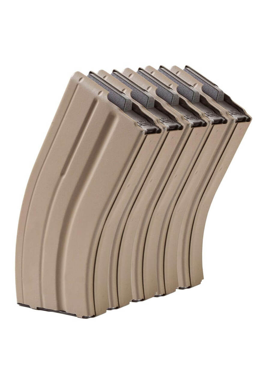 ASC| (5 Pack) 7.62x39 Stainless Steel 20 Rd Mags (Blem)