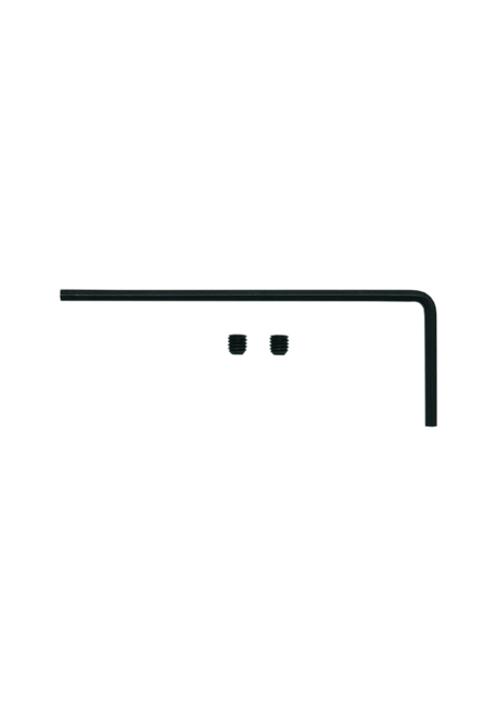 Allen key and screws for installing the AR-15 low profile gas block.