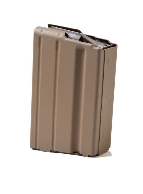 AR-15 10rd 7.62x39 FDE Stainless Steel Magazine with Black Follower AR-15 10rd 7.62x39 FDE Stainless Steel Magazine with Black Follower