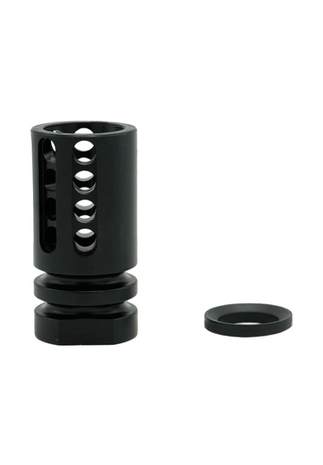 AR-15  .223/5.56 Black Nitride Flash Hider/ Compensator with Crush Washer AR-15  .223/5.56 Black Nitride Flash Hider/ Compensator with Crush Washer