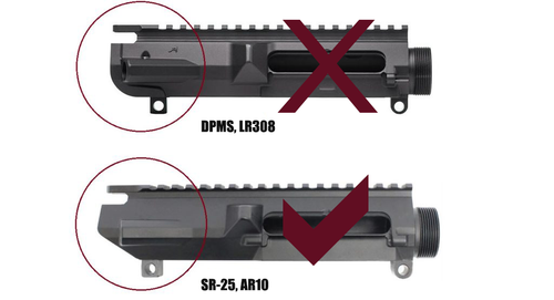 comparison between DPMS and SR-25 upper receivers