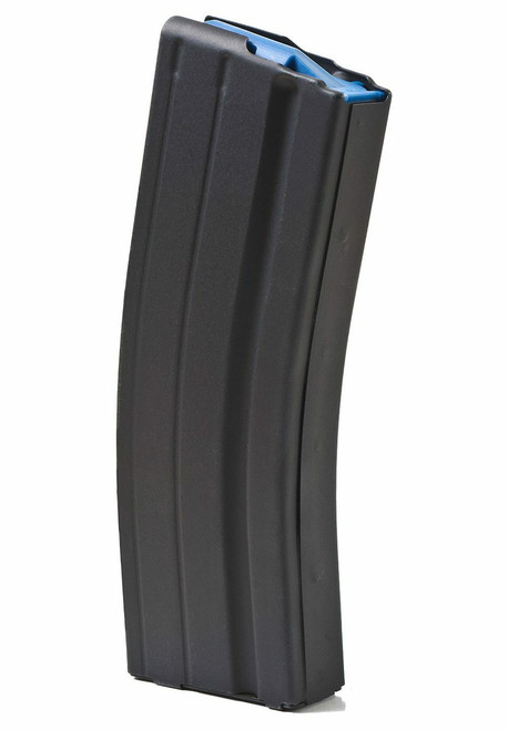 AR-15 25rd 6.5 Grendel Black Marlube Stainless Steel Magazine with Blue Follower