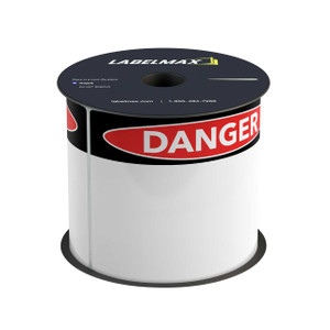LabelMax® 300Xi Model Die-Cut Danger OSHA Header Roll