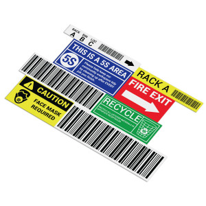 LabelMax Barcoding Label Samples