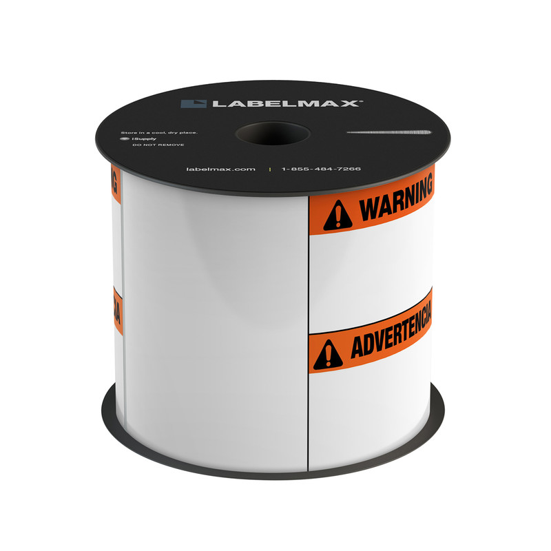 LabelMax® 300Xi Model Warning/Advertencia Bilingual Supply