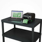 LabelMax® 300Xi thermal transfer label printer on mobile cart with green safety label