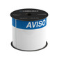 Outdoor durable, UV-resistant OSHA compliant Aviso header label roll for thermal transfer printers