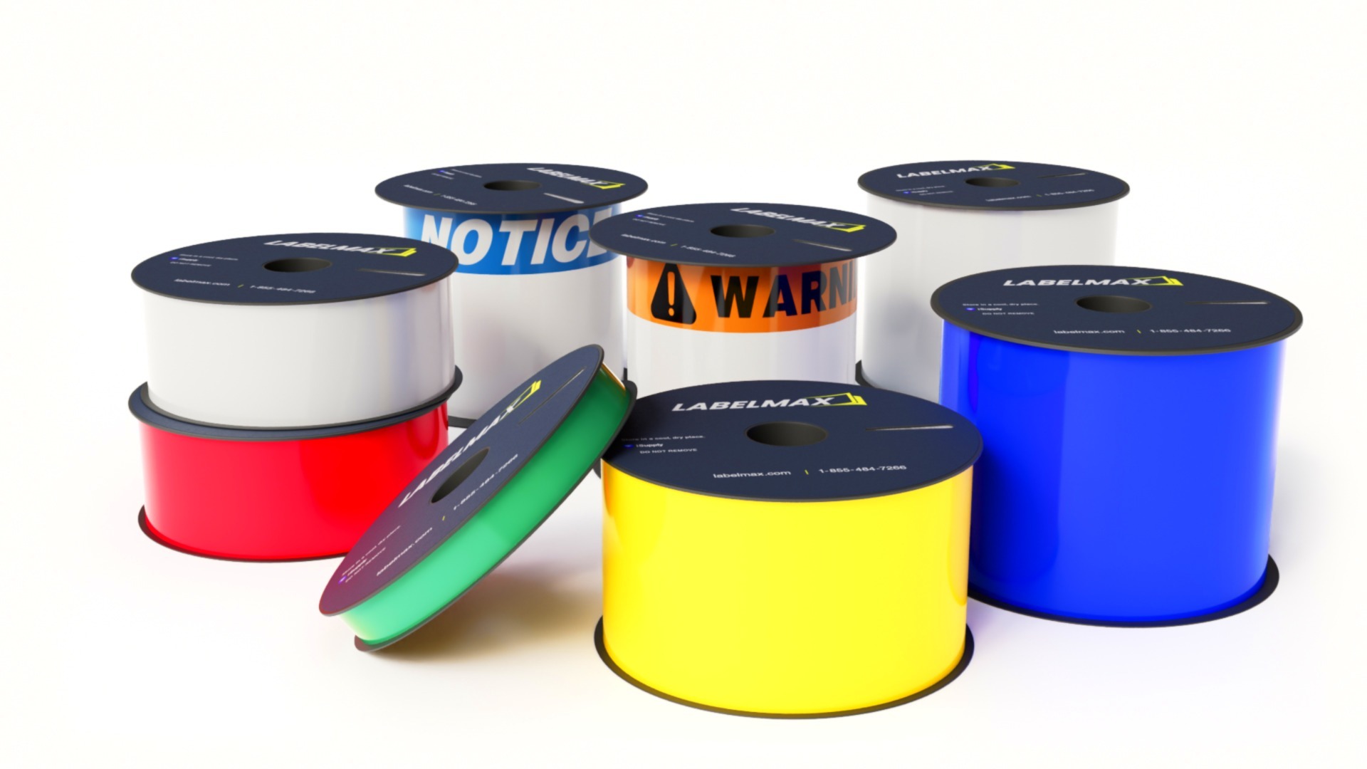 Shop LabelMax Supplies! Lower price and spec-for-spec equivalent or better to Brady, DuraLabel, and LabelTac.