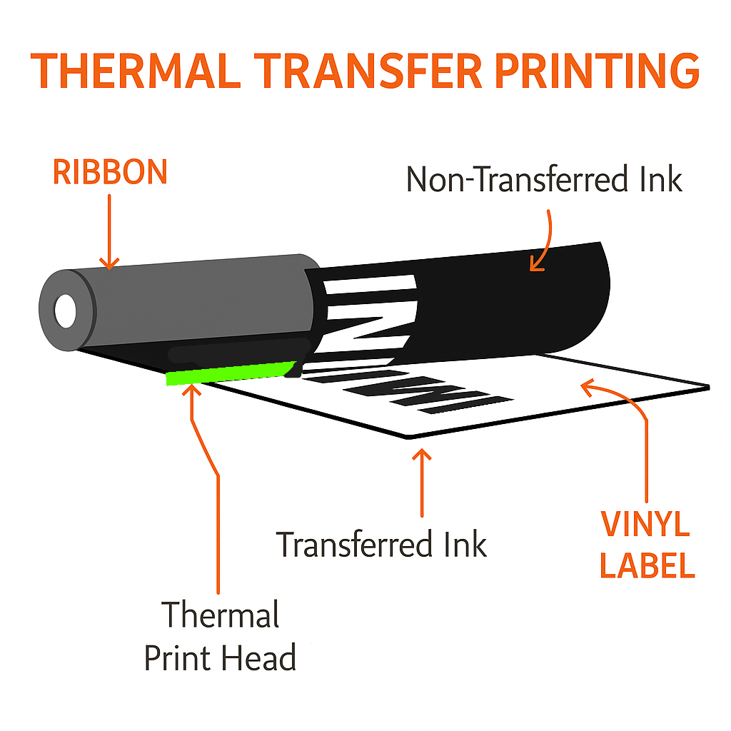 Thermal transfer diagram