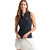 Peter Millar Women's Banded Sport Mesh Sleeveless Button Polo