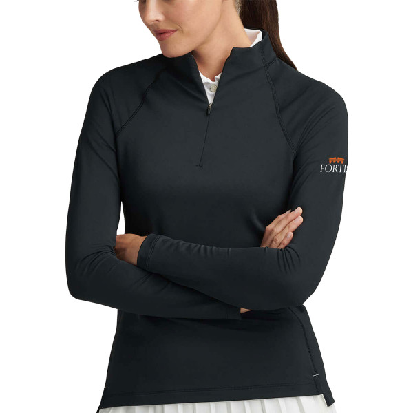 Peter Millar Women's Raglan Sleeve Perth Layer Quarter-Zip