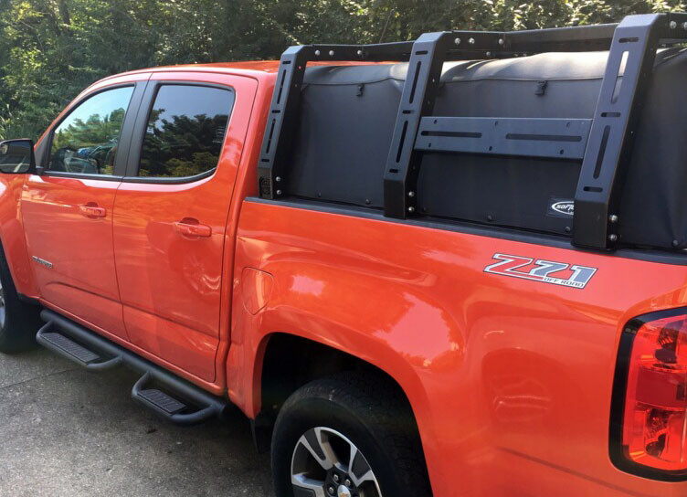 Chevy Colorado Canvas Cage Bed Rack - Datin Metal Fabrication Inc.