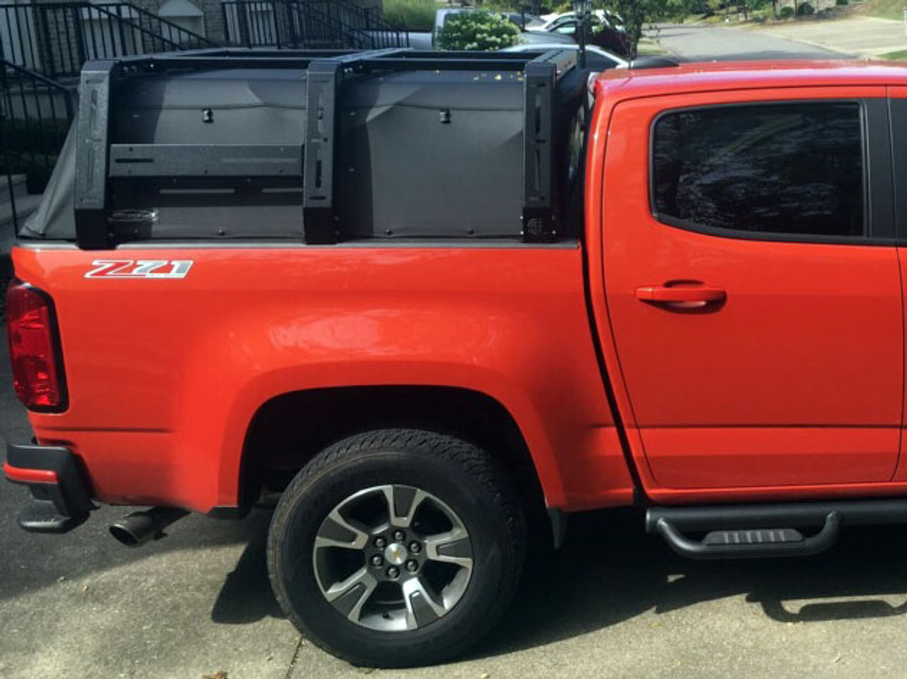 Chevy Colorado Canvas Cage Bed Rack Datin Metal Fabrication LLC.