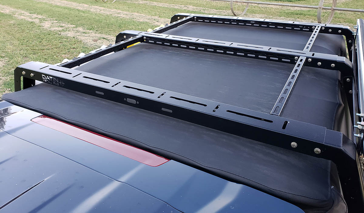 GMC Sierra HD 2500 Canvas Cage Bed Rack - Datin Metal Fabrication Inc.