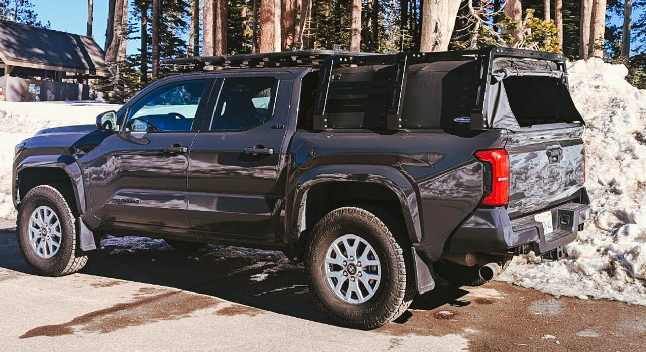 【tak】ベッド 2024-2025 Tacoma Bed Rack | Fits Back Covers Perfectly