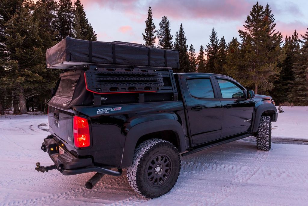 Chevy Colorado Canvas Cage Bed Rack - Datin Metal Fabrication Inc.