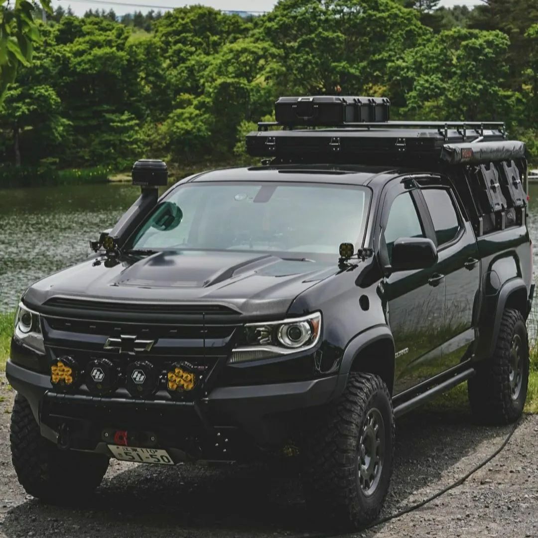 Chevy Colorado Canvas Cage Bed Rack - Datin Metal Fabrication Inc.