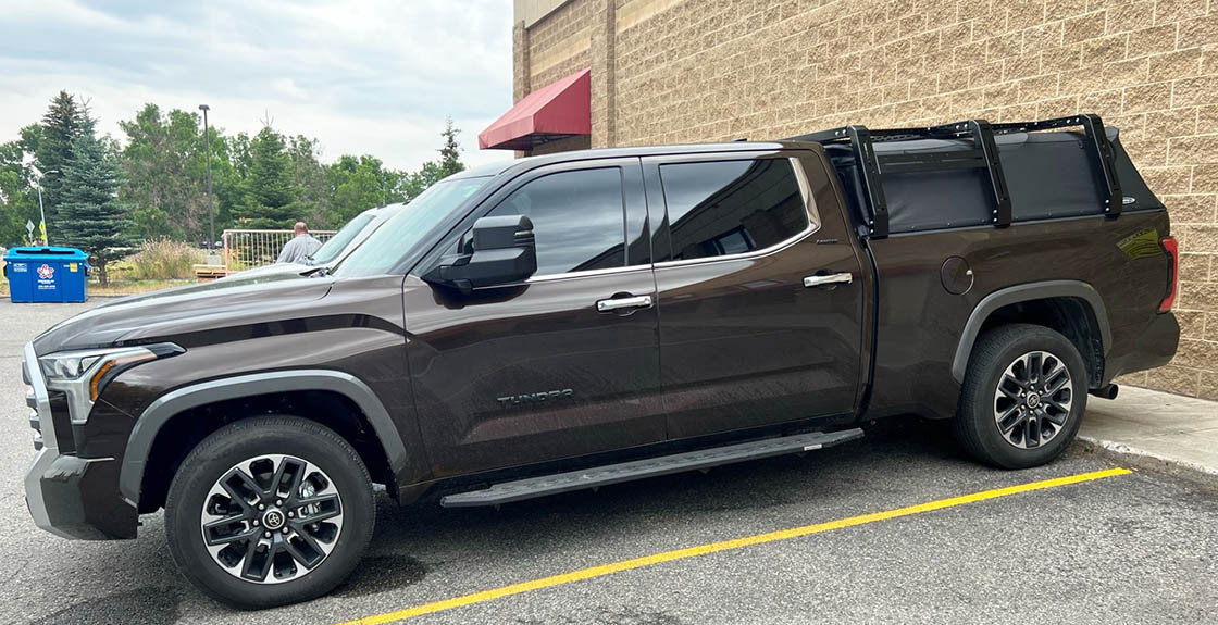 TOYOTA TUNDRA CANVAS CAGE BED RACK 2022 TO CURRENT - Datin Metal