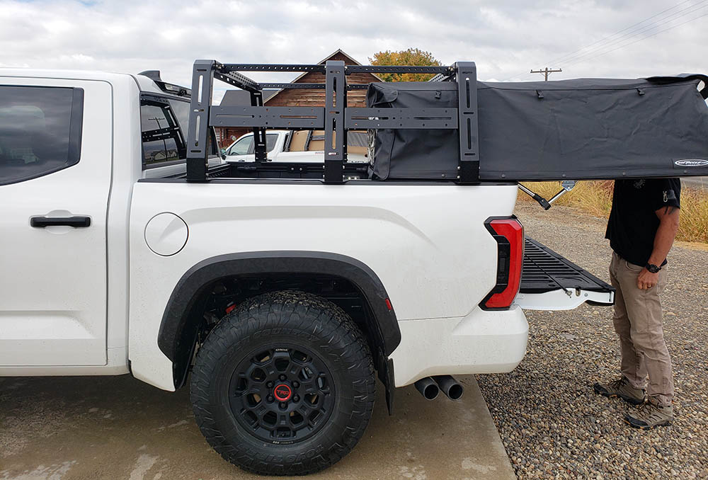 TOYOTA TUNDRA CANVAS CAGE BED RACK 2022 TO CURRENT - Datin Metal