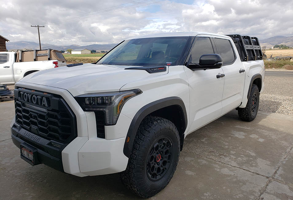 TOYOTA TUNDRA CANVAS CAGE BED RACK 2022 TO CURRENT - Datin Metal