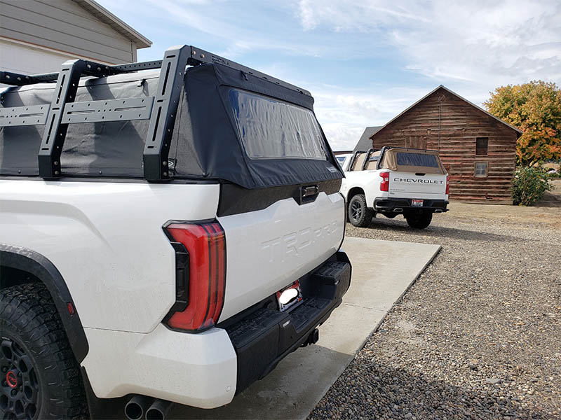 TOYOTA TUNDRA CANVAS CAGE BED RACK 2022 TO CURRENT - Datin Metal