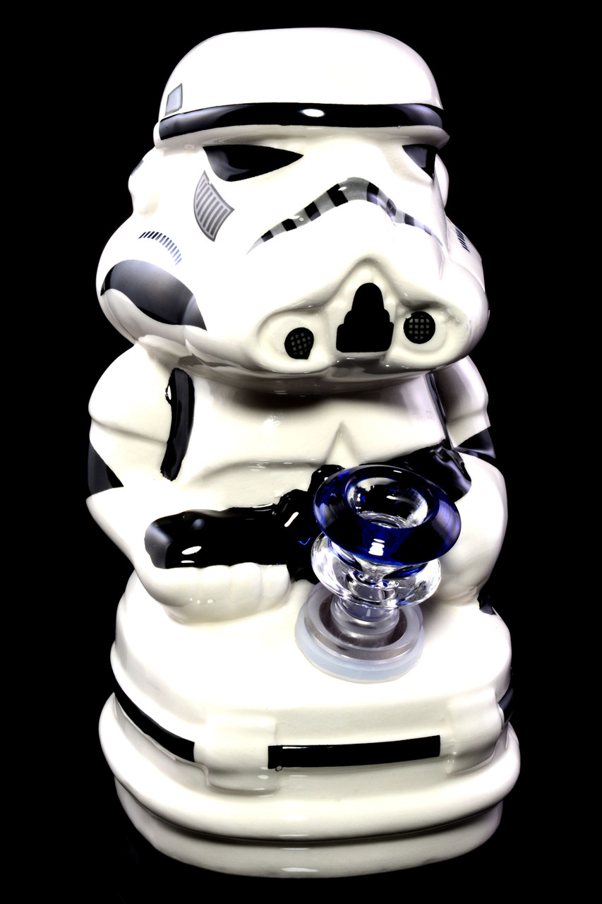 Ceramic Super Trooper Water Pipe WP2444 Wholesale Head Shop
