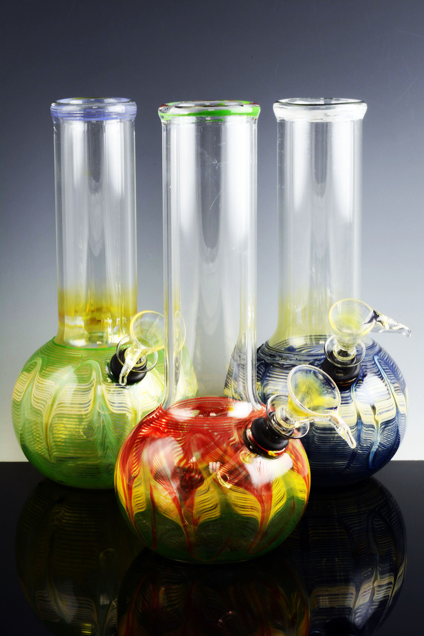 (US Made) Small Colorful Glass Water Pipe WP825 Water Pipes Wholesale