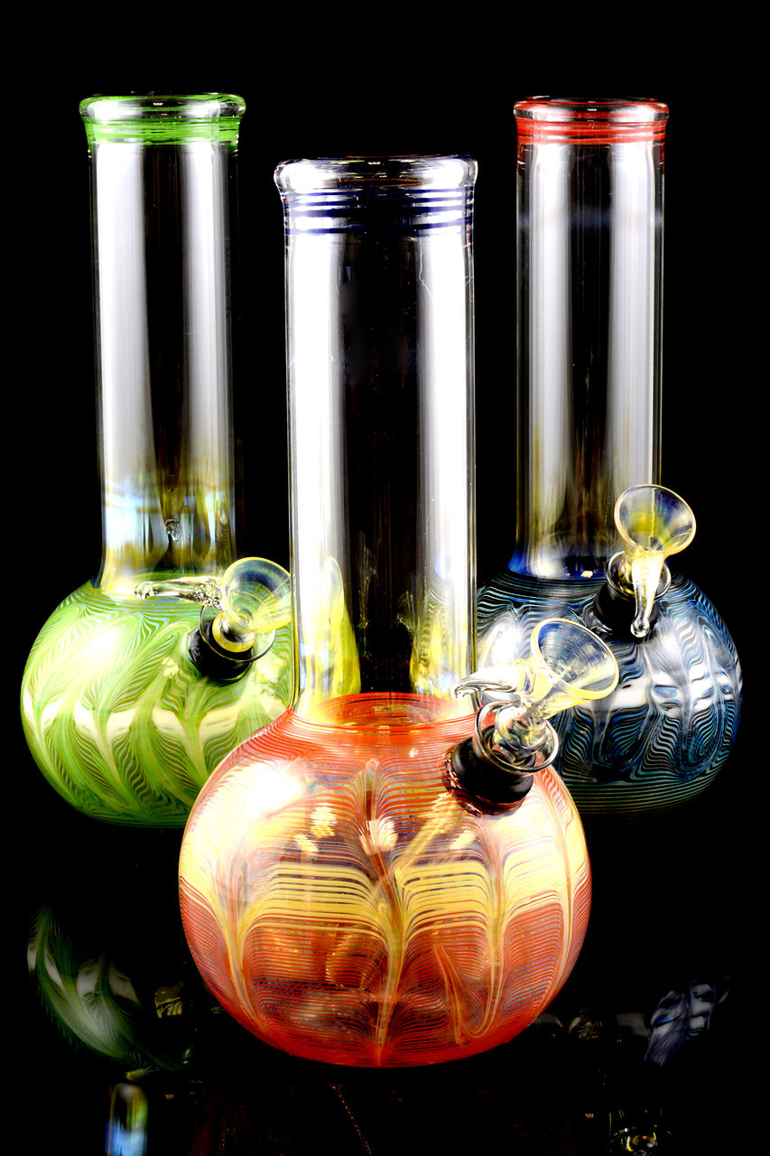 (US Made) Small Colorful Glass Water Pipe WP825 Water Pipes Wholesale