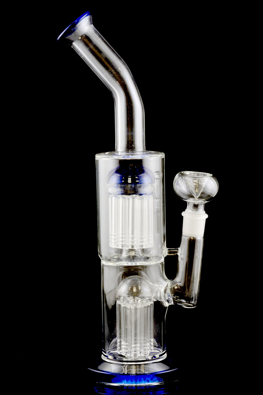 Large Stemless GoG Water Pipe with Tree Percolators WP973